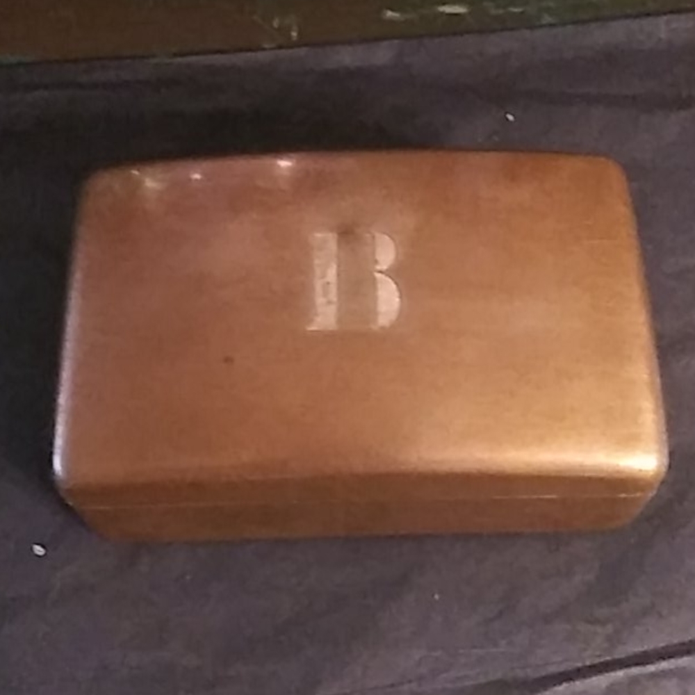 Vintage Colonial Empire Copper Box
